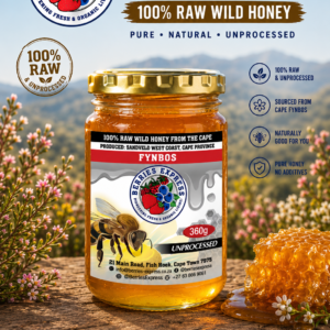 100% Raw Fynbos Honey - 360g