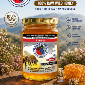 100% Raw Fynbos Honey - 500g